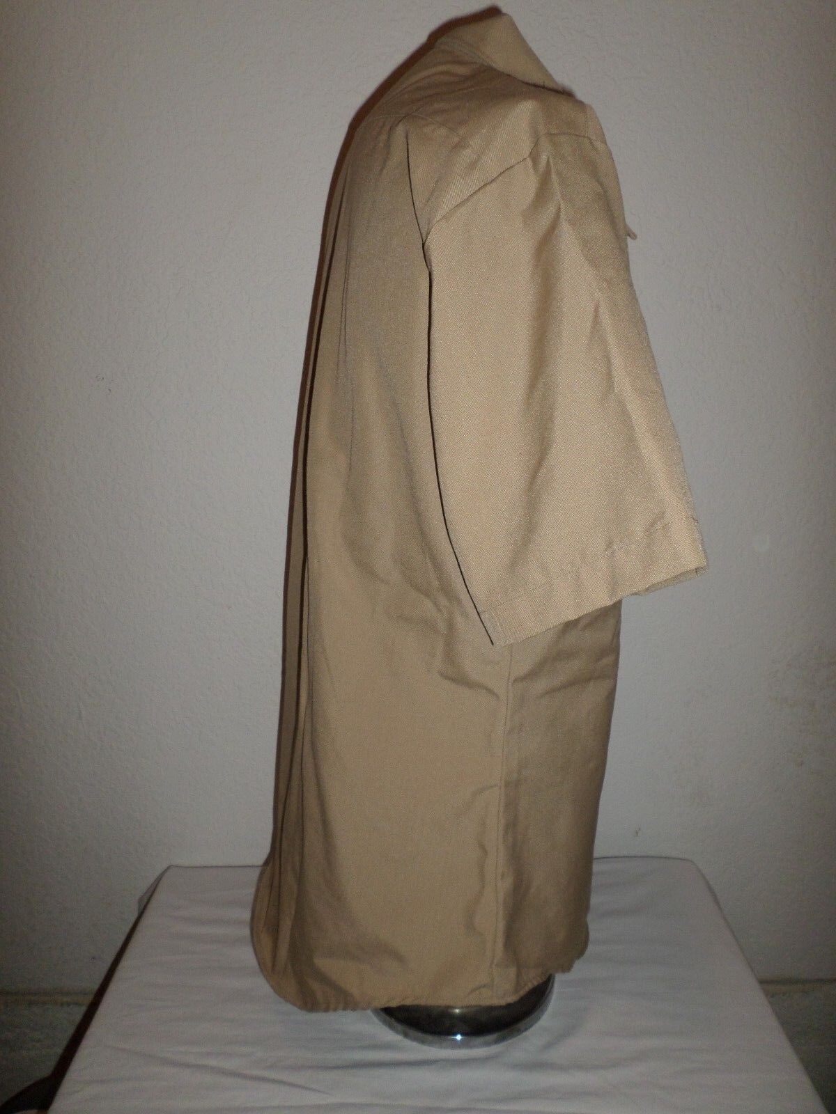 NEW U.S MILITARY NAVY MARINE CORPS SHORT SLEEVE SUMMER DRESS KHAKI SHIRT SIZE 16
