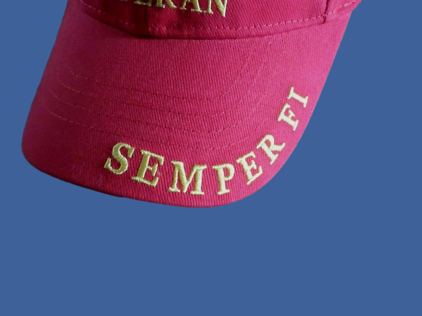 U.S Military Marine Corps Veteran Semper FI USMC Licensed Baseball Hat Cap