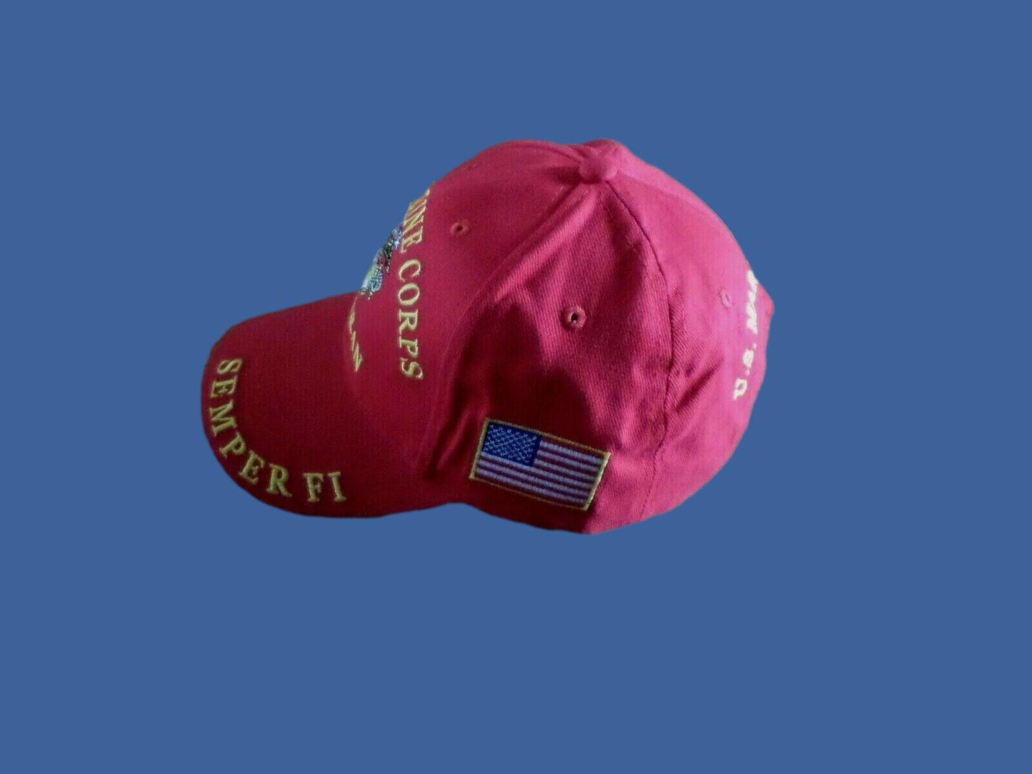 U.S Military Marine Corps Veteran Semper FI USMC Licensed Baseball Hat Cap