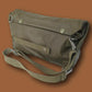 SWISS MILITARY ARMY SHOULDER BAG WITH STRAP WATER RESISTANT RUBBERIZED MATERIAL