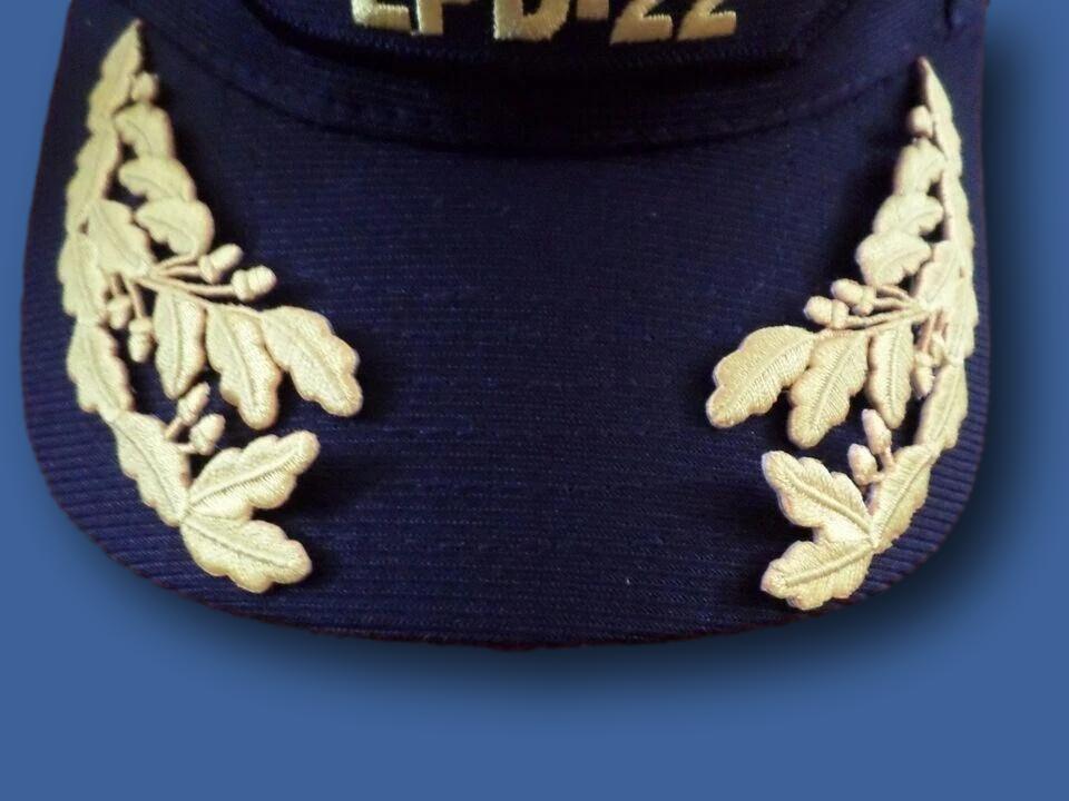 U.S MILITARY EMBROIDERED NAVY SCRAMBLED EGGS IRON ON FOR ADMIRAL OR GENERAL