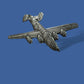 U.S MILITARY B-24 LIBERATOR BOMBER PLANE HAT PIN BADGE U.S AIR CORPS