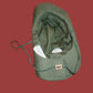 MILITARY VIETNAM BOONIE RIP-STOP JUNGLE HAT WITH NET OD GREEN 1969 NEW UNISSUED