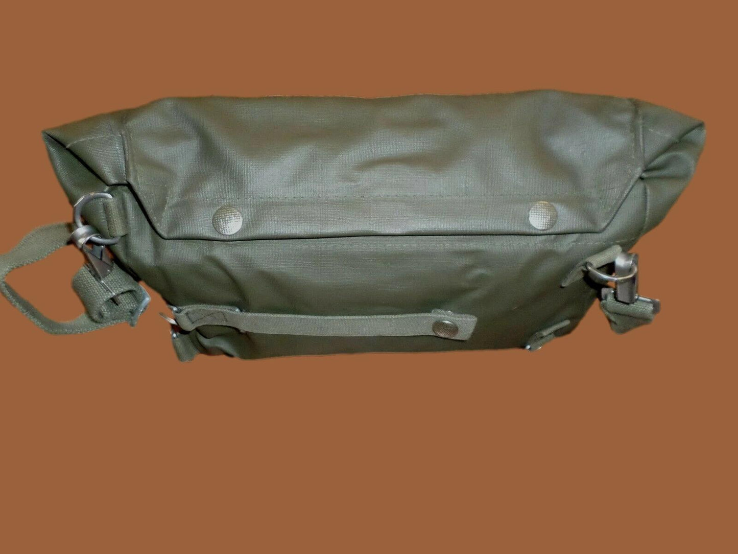 SWISS MILITARY ARMY SHOULDER BAG WITH STRAP WATER RESISTANT RUBBERIZED MATERIAL