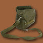 SWISS MILITARY ARMY SHOULDER BAG WITH STRAP WATER RESISTANT RUBBERIZED MATERIAL