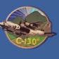 U.S.MILITARY AIR FORCE C-130 HAT JACKET PATCH HEAT TRANSFER