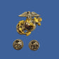 U.S MARINE CORPS EGA LAPEL HAT PIN USMC EAGLE GLOBE & ANCHOR LEFT EMBLEM