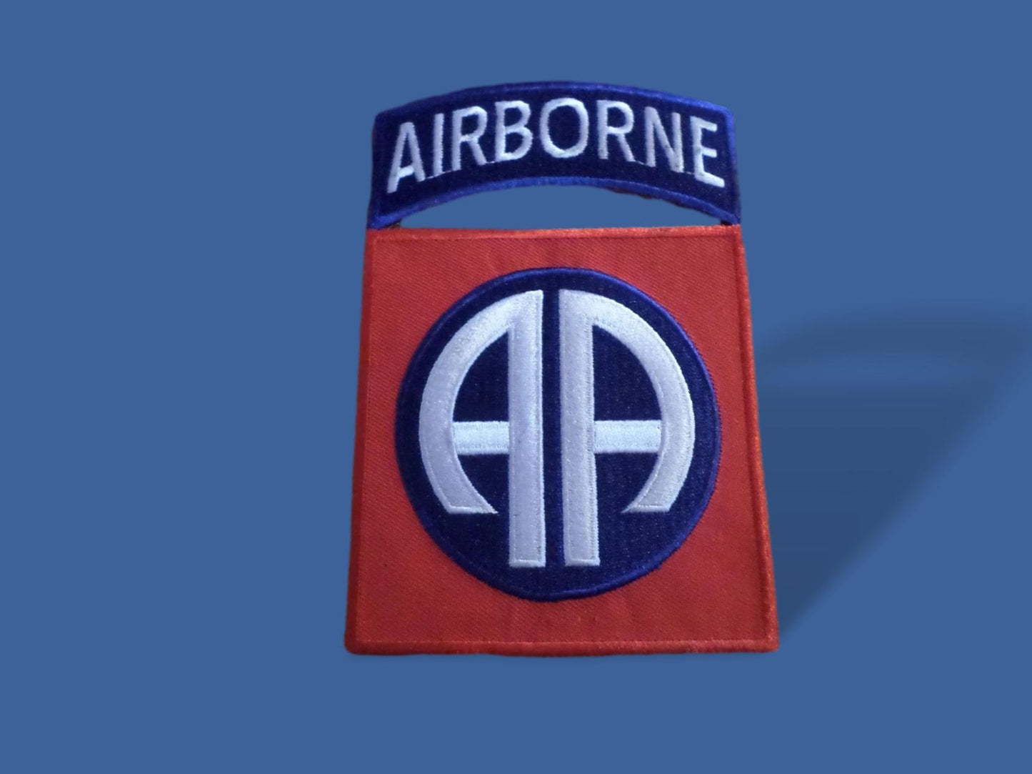U.S MILITARY ARMY 82nd AIRBORNE ALL AMERICAN OVERSIZE BACK PATCH 5-1/4"X 3" 1/4