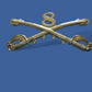 8th CAVALRY SWORDS SABERS  MILITARY HAT PIN  CAVALRY REGIMENT BADGE U.S ARMY