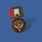 US MILITARY KUWAIT LIBERATION KUWAIT MEDAL HAT LAPEL PIN MINI SIZE 1 1/8"