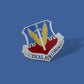 U.S MILITARY AIR FORCE TAC PIN TACTICAL AIR COMMAND HAT LAPEL LARGE PIN 1.5"