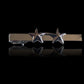 U.S MILITARY MAJOR GENERAL TWO STAR TIE BAR TIE TAC U.S.A MADE POLICE SILVER COL
