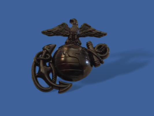 U.S MILITARY MARINE CORPS EGA HAT LAPEL PIN USMC EAGLE GLOBE AND ANCHOR EMBLEM
