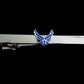 U.S MILITARY AIR FORCE WINGS INSIGNIA TIE BAR OR TIE TAC CLIP ON TYPE