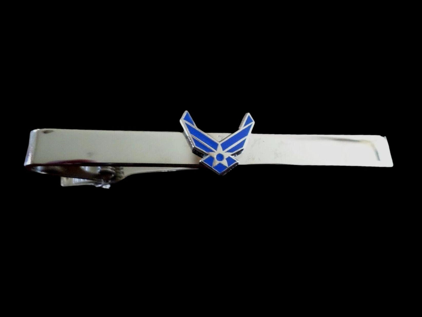 U.S MILITARY AIR FORCE WINGS INSIGNIA TIE BAR OR TIE TAC CLIP ON TYPE