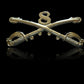 8th CAVALRY SWORDS SABERS  MILITARY HAT PIN  CAVALRY REGIMENT BADGE U.S ARMY