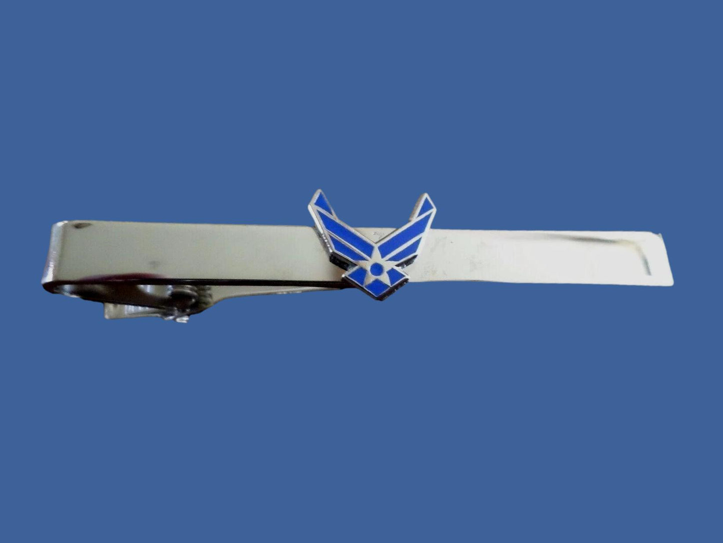 U.S MILITARY AIR FORCE WINGS INSIGNIA TIE BAR OR TIE TAC CLIP ON TYPE