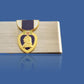 U.S MILITARY PURPLE HEART STAINLESS STEEL MONEY CLIP U.S.A MADE NEW IN BAGS