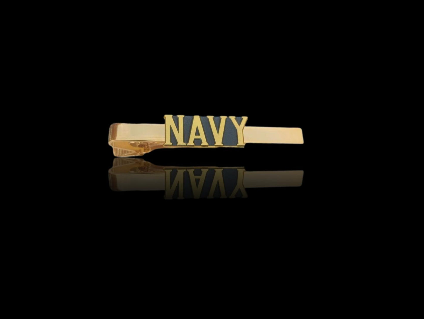 U.S MILITARY NAVY TIE BAR OR TIE TAC CLIP ON TYPE U.S NAVY OFFICIAL PRODUCT