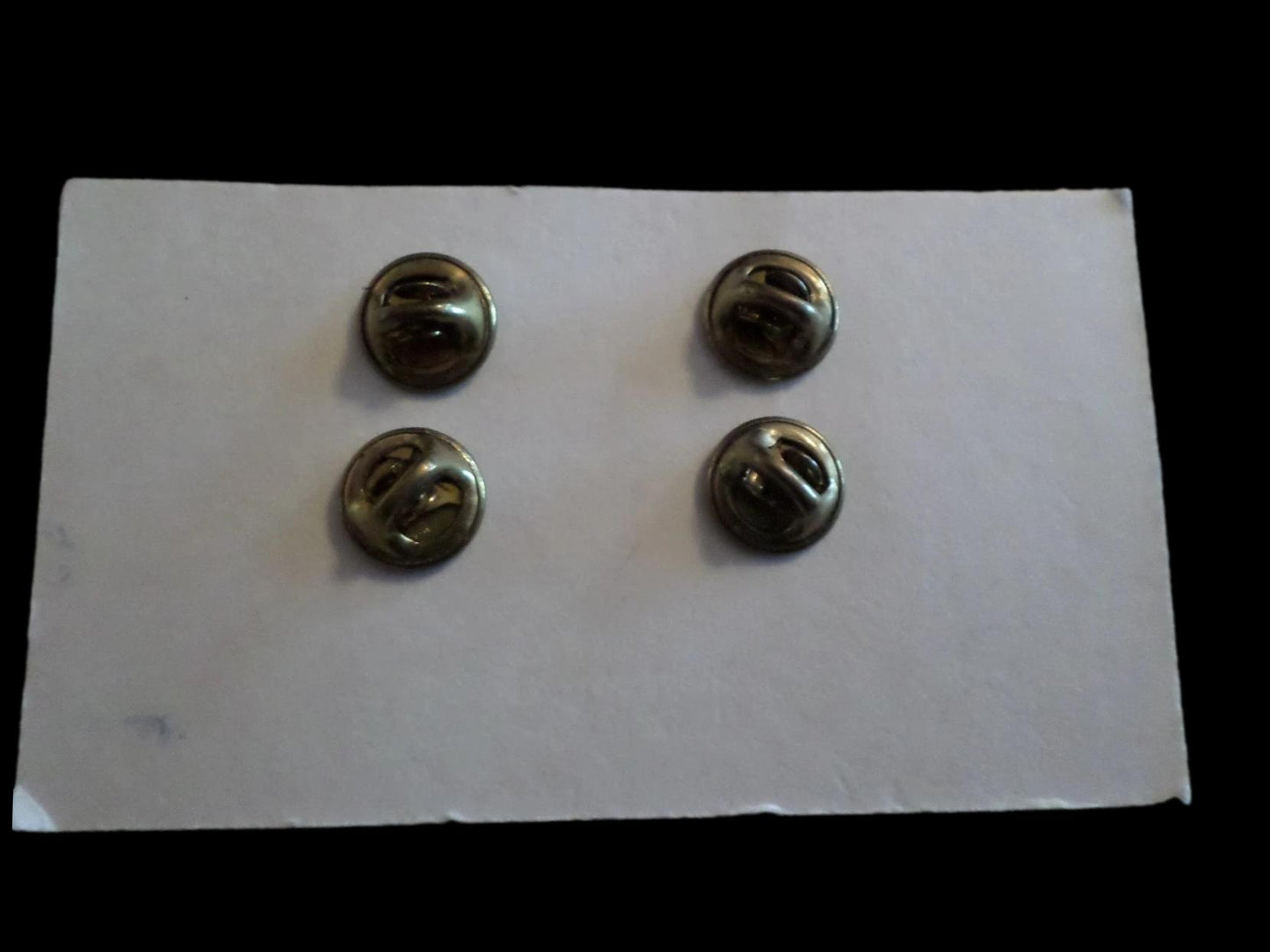 U.S COAST GUARD COLLAR DEVICE INSIGNIA PINS SENIOR CPO GENUINE VINTAGE VANGUARD