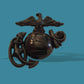 U.S MILITARY MARINE CORPS EGA HAT LAPEL PIN USMC EAGLE GLOBE AND ANCHOR EMBLEM