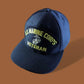 U.S MARINE CORPS VETERAN HAT U.S.M.C OFFICIAL MILITARY BALL CAP U.S.A MADE