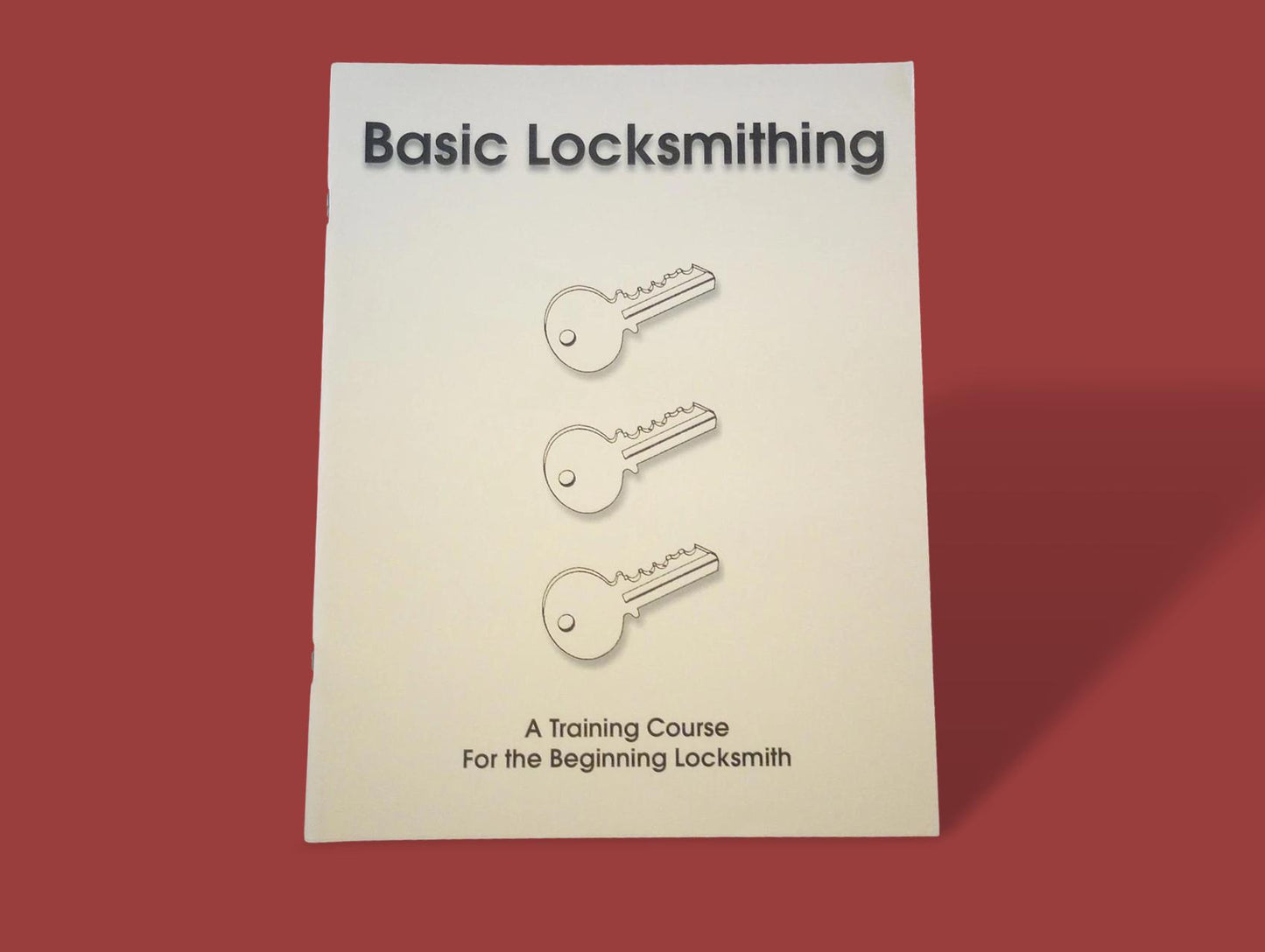 BASIC LOCKSMITHING TRAINING MANUAL BEGINNING COURSE LOCKSMITH BOOK NEW