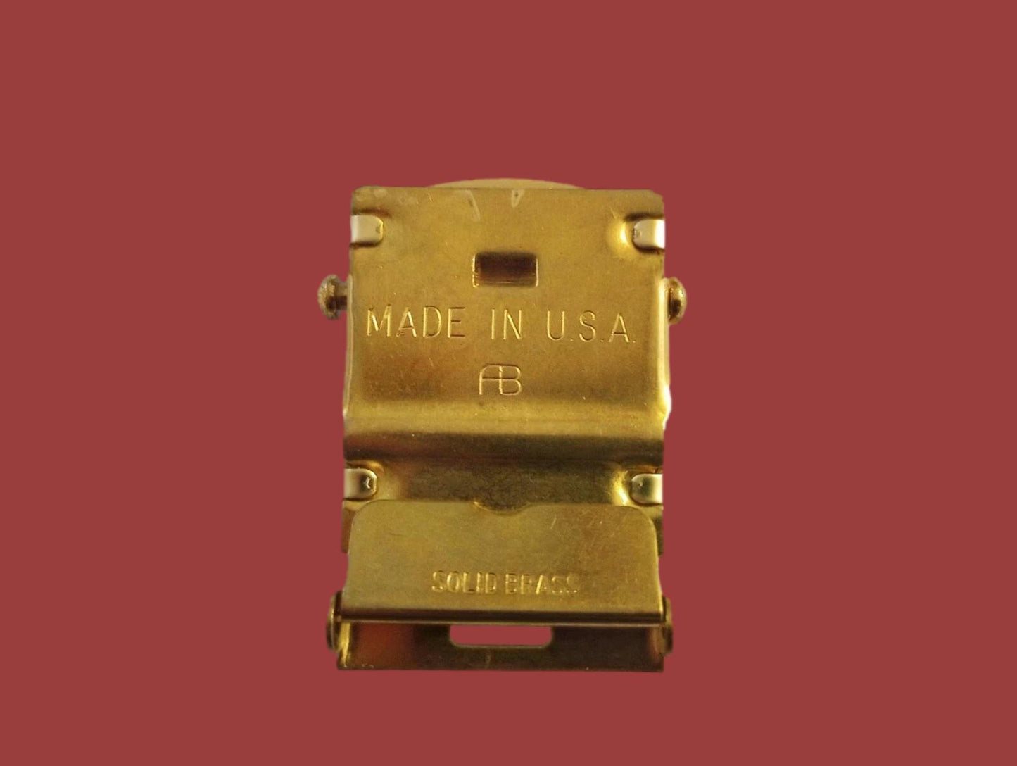 U.S MILITARY STYLE KHAKI WEB BELT WITH NAVY SEALS SILVER INSIGNIA BRASS BUCKLE