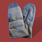 GERMAN MILITARY LINED MITTENS ARMY COLD WEATHER LEATHER PALMS SURPLUS