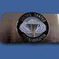 U.S MILITARY ARMY PARATROOPER STAINLESS STEEL MONEY CLIP JUMP WINGS U.S.A MADE