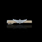 U.S MILITARY ARMY SENIOR AVIATOR TIE BAR TIE TAC ARMY PILOT WINGS U.S.A MADE