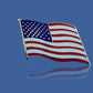 U.S.A AMERICAN FLAG HAT LAPEL PIN DOUBLE POST CLUTCH BACK UNITED STATES PIN