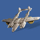 U.S MILITARY P-38 LIGHTNING FIGHTER PLANE HAT PIN BADGE DOUBLE POST AIR CORPS