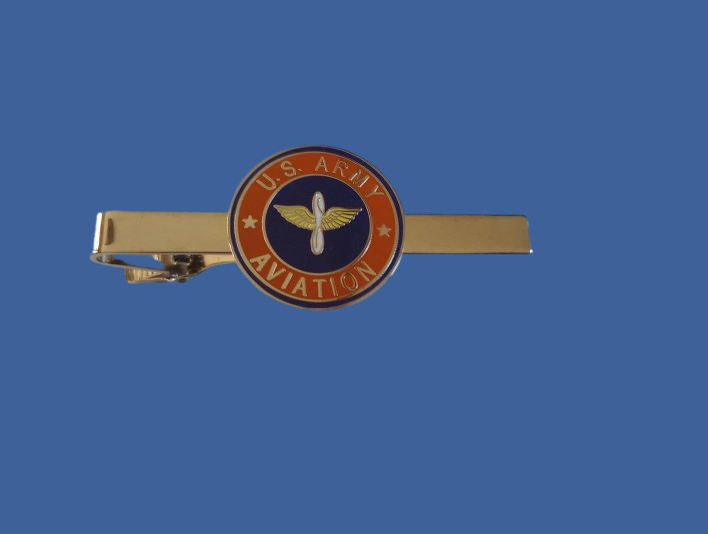 U.S MILITARY ARMY AVIATION TIE BAR OR TIE TAC CLIP ON TYPE