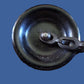 WWII U.S MILITARY CANTEEN BAKELITE CAP SCREW LID WITH CHAIN & CORK ALL ORIGINAL