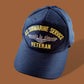 U.S SUBMARINE SERVICE VETERAN U.S NAVY SHIP HAT OFFICIAL MILITARY BALL CAP U.S.A
