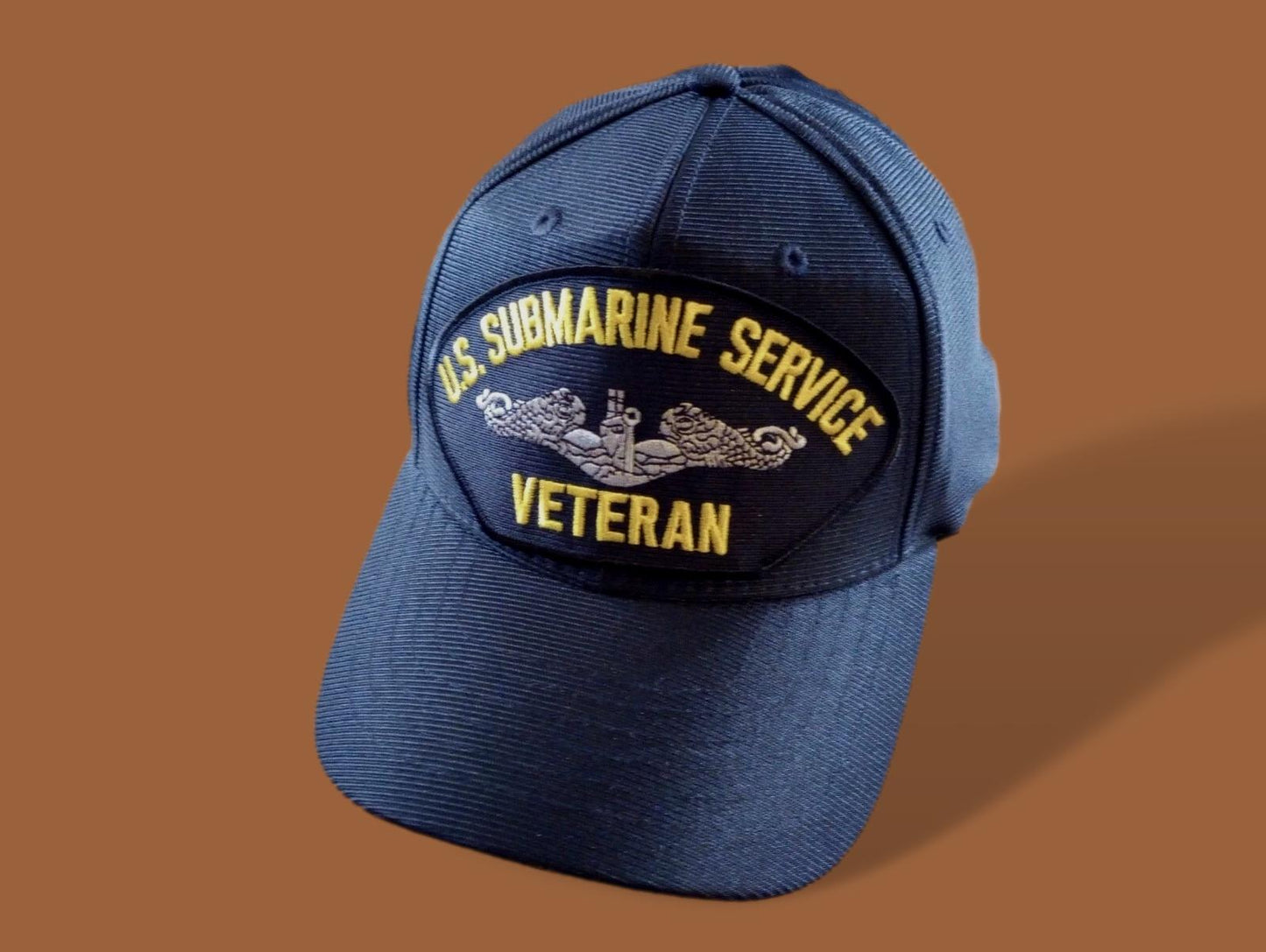 U.S SUBMARINE SERVICE VETERAN U.S NAVY SHIP HAT OFFICIAL MILITARY BALL CAP U.S.A