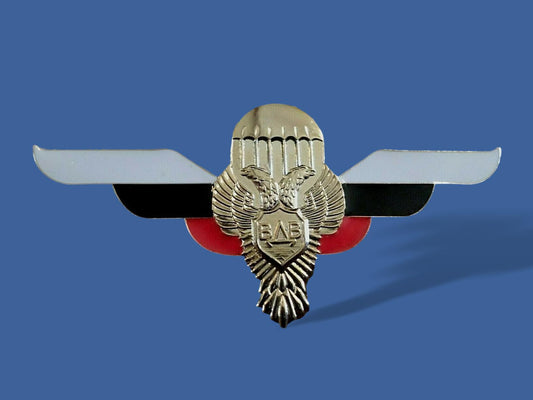 RUSSIAN MILITARY JUMP WINGS BADGE SOVIET PARATROOPER METAL PIN