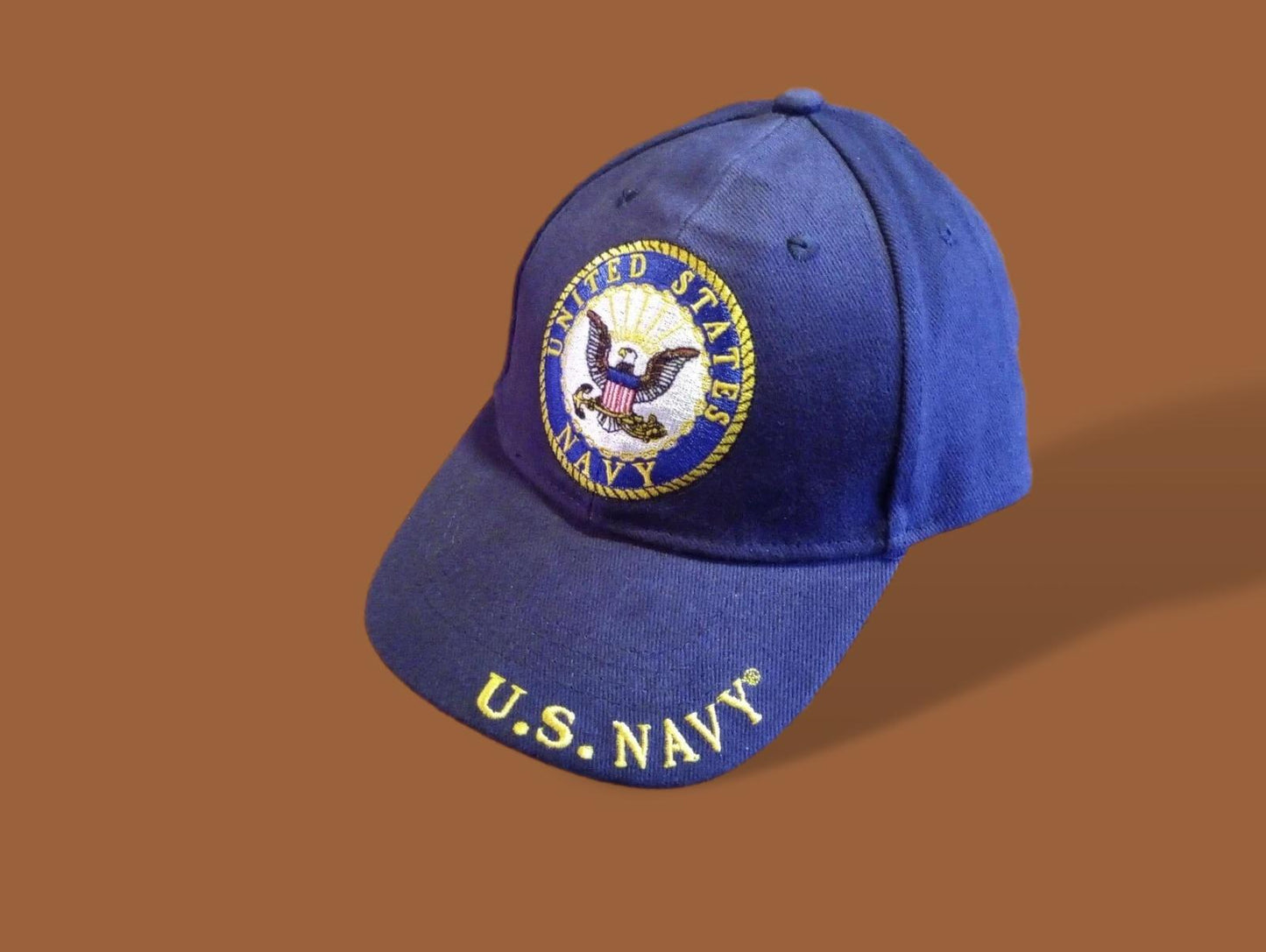 U.S NAVY HAT CAP OFFICIAL MILITARY LICENSED EMBROIDERED NAVY HATS