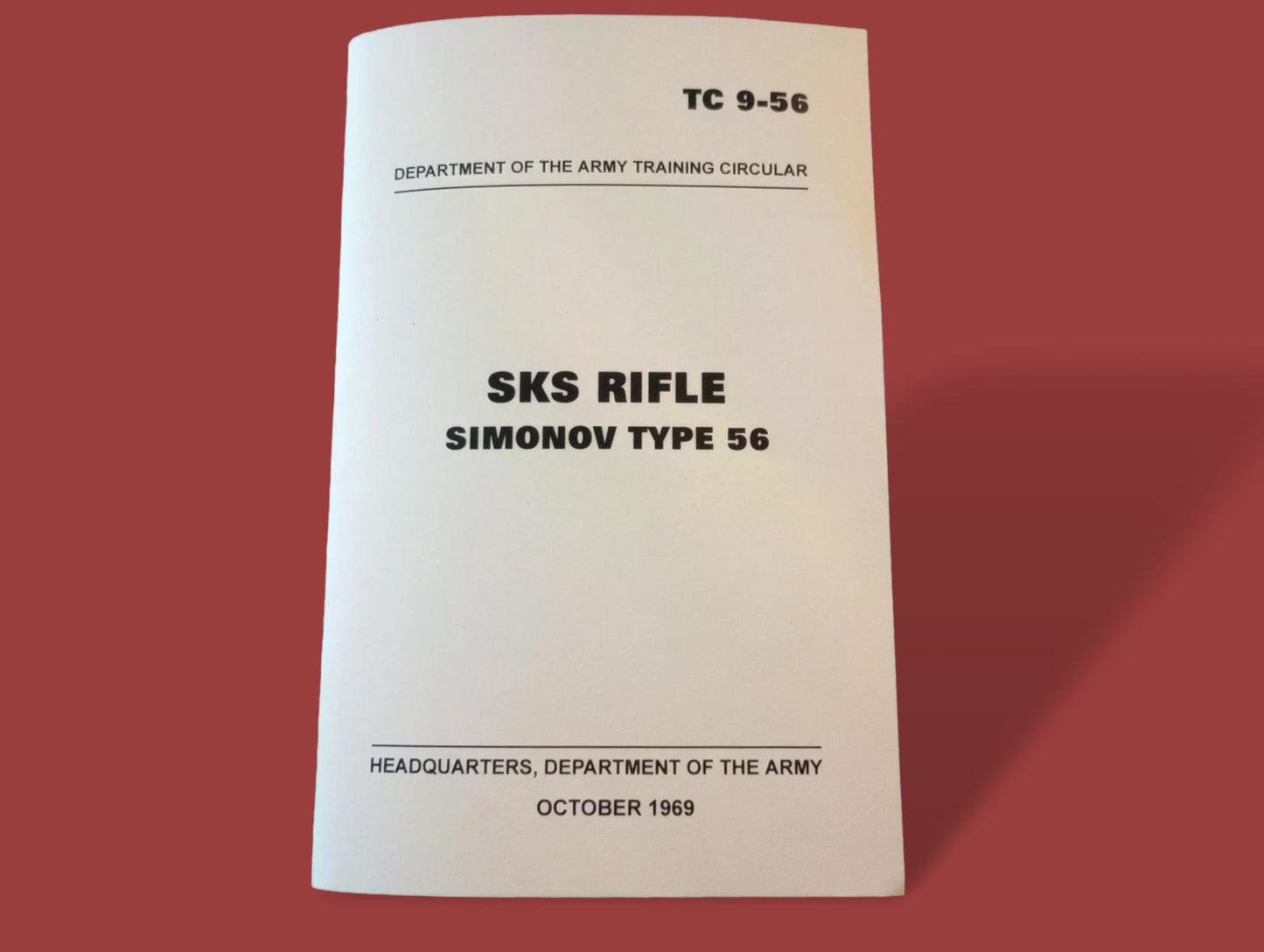 SKS 7.62 X 39 RIFLE SHOOTING AND MAINTENANCE S.K.S HANDBOOK SIMONOV TYPE 56