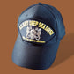 U.S NAVY DEEP SEA DIVER HAT WE DIVE THE WORLD OVER OFFICIAL BALL CAP U.S.A. MADE