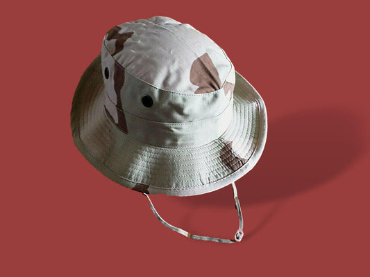 U.S Military Desert Boonie Hat Type II Sun Hot Weather Gulf War U.S.A Made