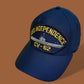 USS INDEPENDENCE CV-62 NAVY SHIP HAT U.S MILITARY OFFICIAL BALL CAP U.S.A MADE
