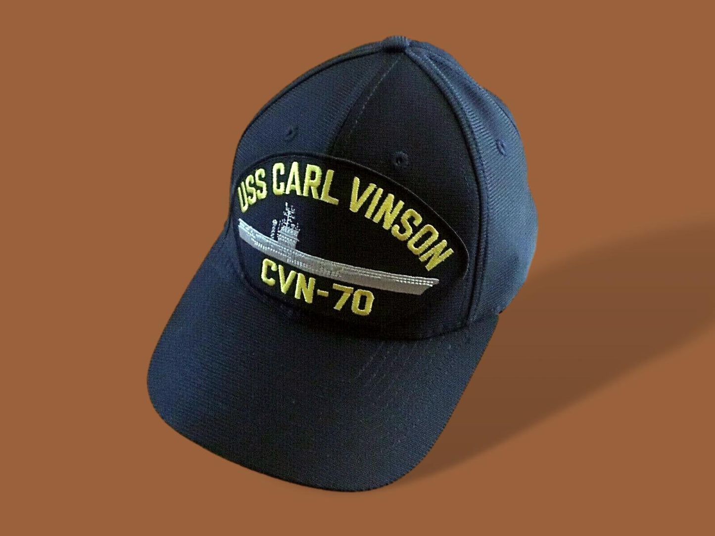 USS CARL VINSON CVN-70 NAVY SHIP HAT U.S MILITARY OFFICIAL BALL CAP U.S.A MADE