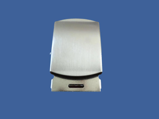 U.S MILITARY ISSUE NICKEL SILVER TROUSER BELT BUCKLE  1-5/16" VINTAGE NEW NOS