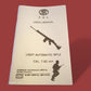 FN FAL USER'S MANUAL LIGHT AUTOMATIC RIFLE 7.62 MM ILLUSTRATED OPERATOR'S BOOK