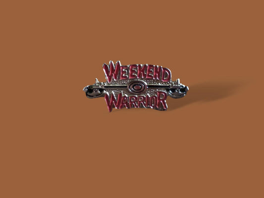 WEEKEND WARRIOR PIN HAT LAPEL PINS