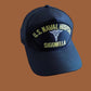 U.S NAVAL HOSPITAL SIGONELLA NAVY SHIP HAT U.S MILITARY OFFICIAL BALL CAP U.S.A