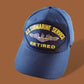 U.S SUBMARINE SERVICE RETIRED U.S NAVY SHIP HAT OFFICIAL MILITARY BALL CAP U.S.A