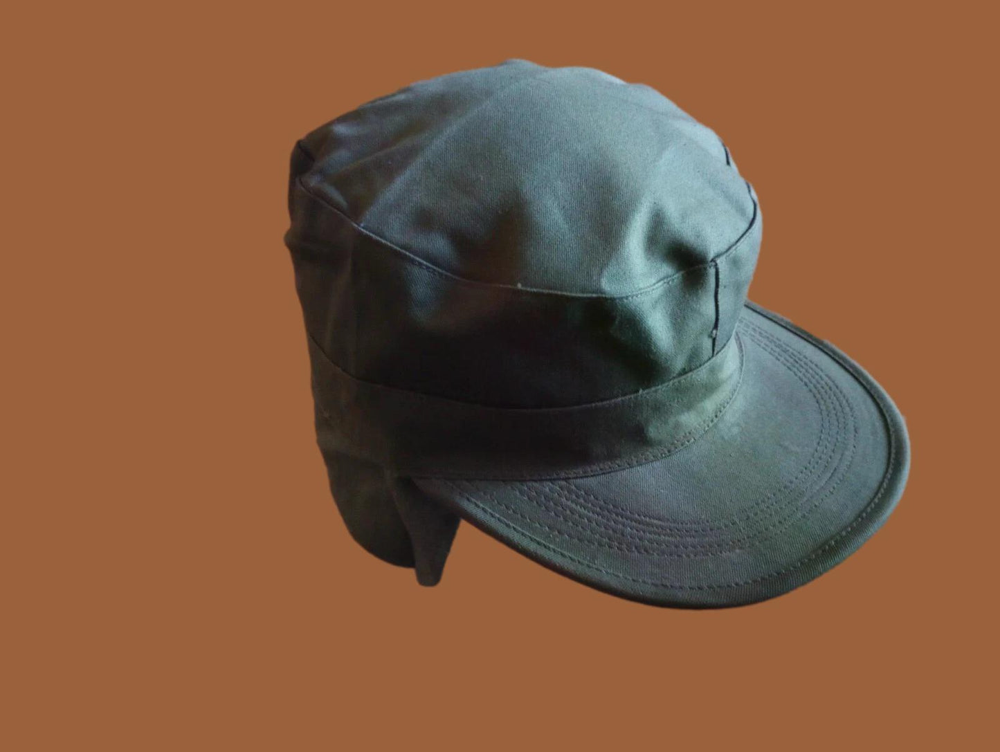 U.S ARMY STYLE M-51 MILITARY WINTER COLD WEATHER HAT OD GREEN EAR FLAPS